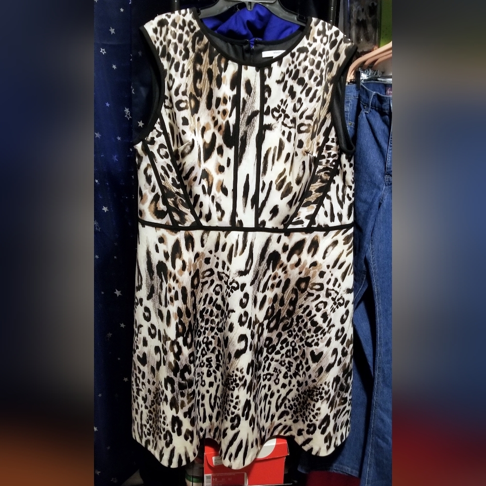 Cheeta Print Dress Size 20W